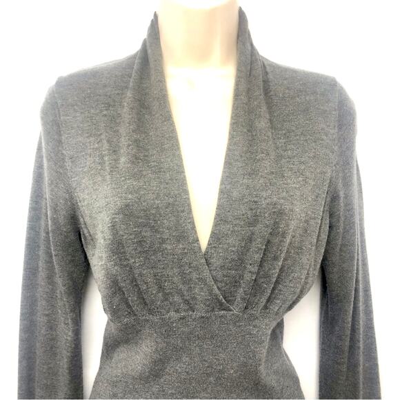 Expresss Gray Knit Sweater - Picture 3 of 16